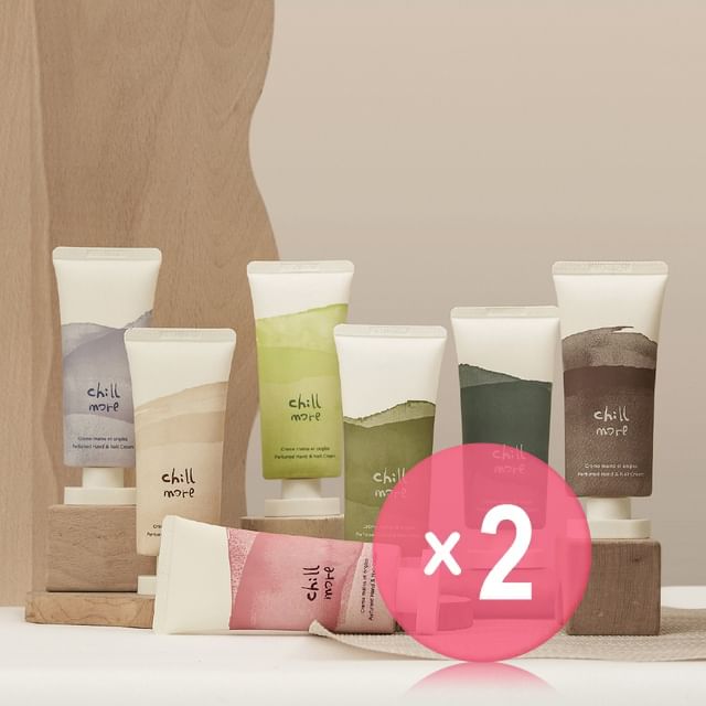 chillmore-Perfumed Hand Nail Cream - 7 Flavors 2pcs Bundle Set