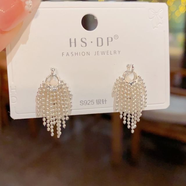 Chimerro-Alloy Fringed Earring