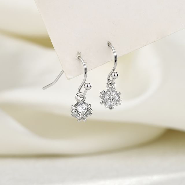 Chimerro-CZ Drop Hook Earring