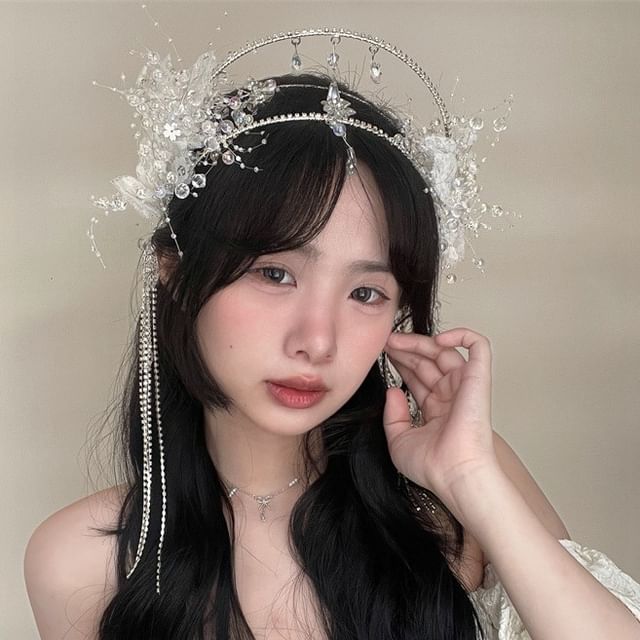 Chimerro-CZ Wedding Tiara