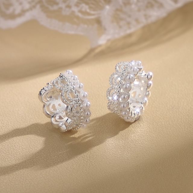 Chimerro-Faux Pearl Ear Cuff