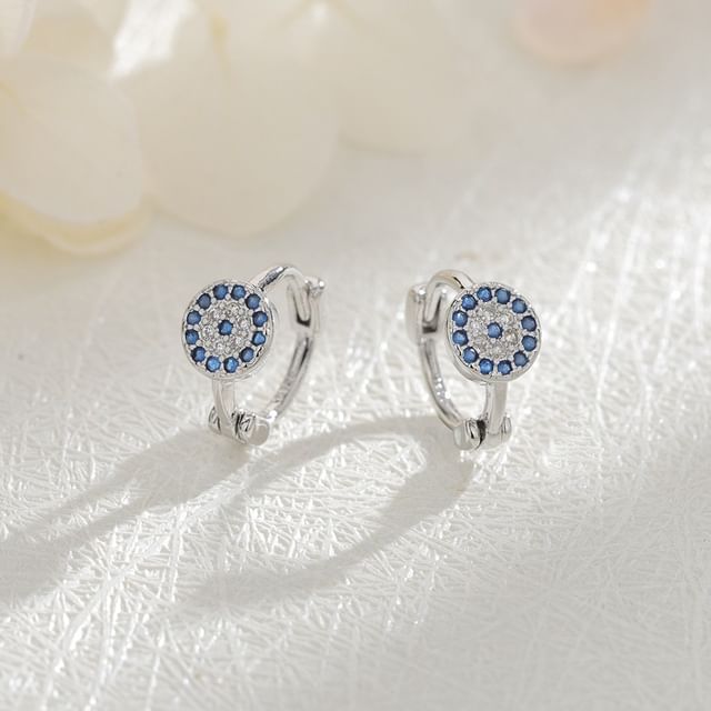 Chimerro-Rhinestone Huggie Earring