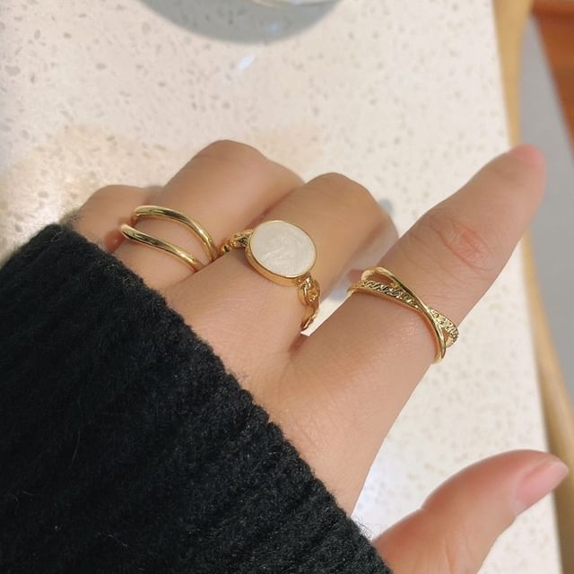 Chimerro-Set of 3 Open Ring