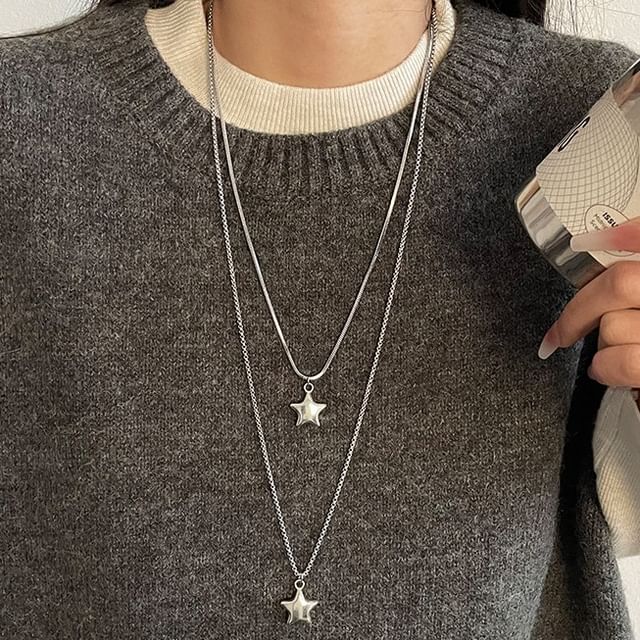 Chimerro-Star Pendant Necklace Various Designs