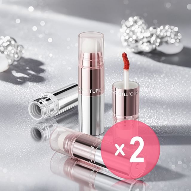 CHIOTURE-Lip Cheek Multi Cream - 5 Colors 2pcs Bundle Set