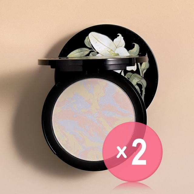 CHOIZ BEAUTY-Tri-Color Gradient Clear Setting Powder 2pcs Bundle Set