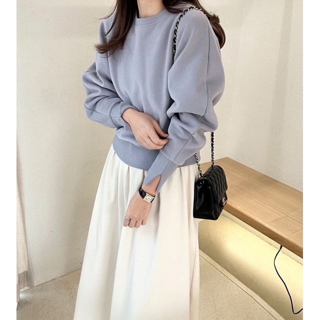 Chubby Girl-Plain Sweatshirt