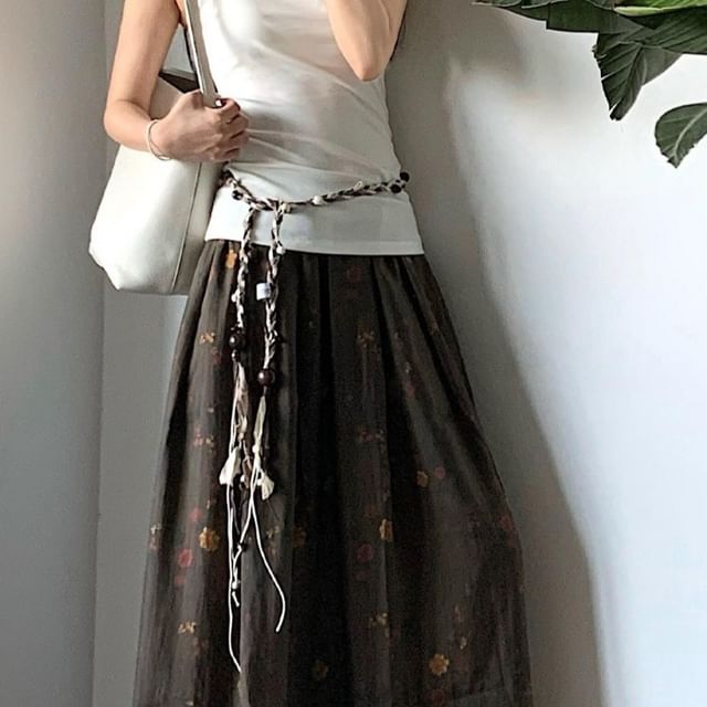 CIMAO-Braided Rope Belt