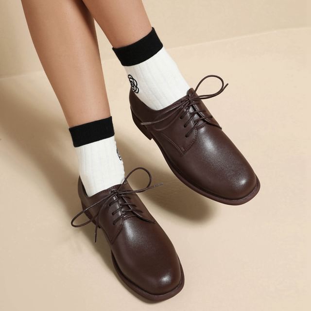 Cinnabelle-Platform Oxford Shoes