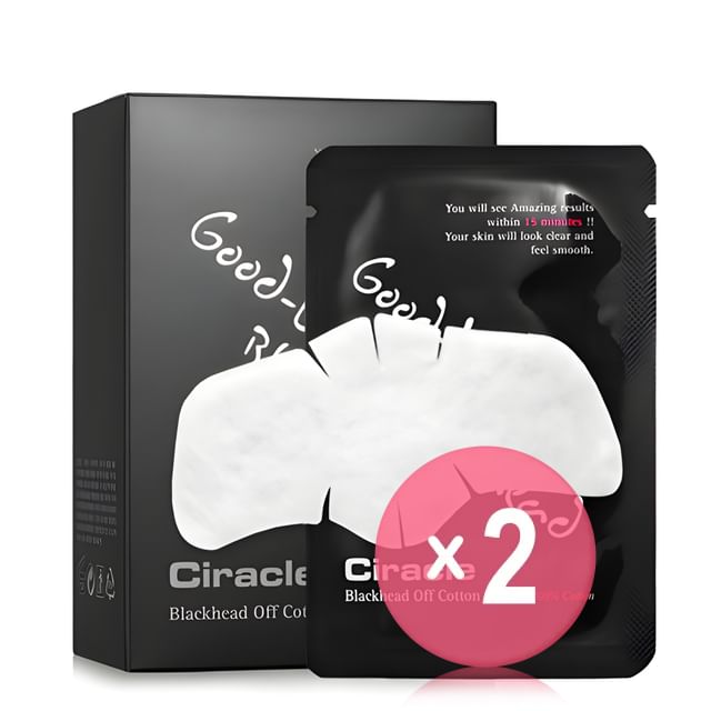Ciracle-Blackhead Off Cotton Mask Set 2pcs Bundle Set