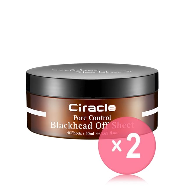 Ciracle-Blackhead Off Sheet 2pcs Bundle Set
