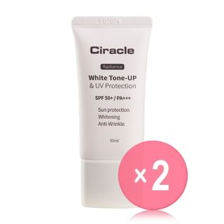 Ciracle-Radiance White Tone-Up UV Protection 2pcs Bundle Set