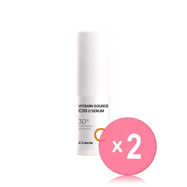 Ciracle-Vitamin Source C30 OSerum 2pcs Bundle Set