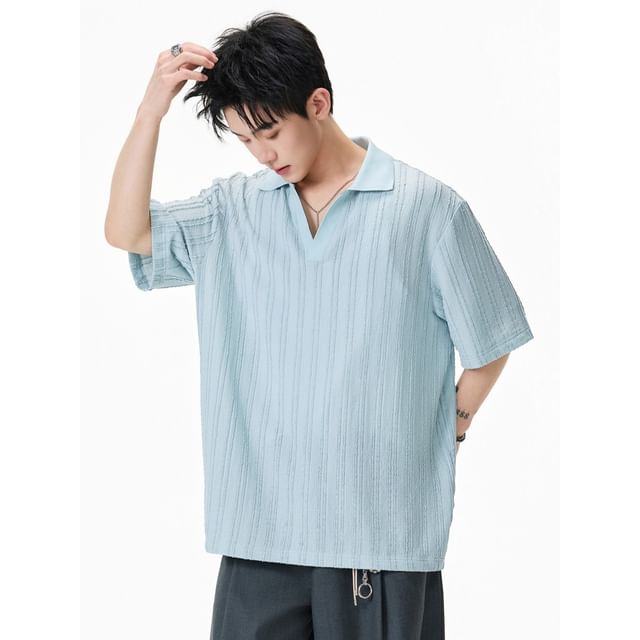 citybae-Collared Knit T-Shirt