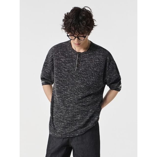 citybae-Details Long-Sleeve Henley