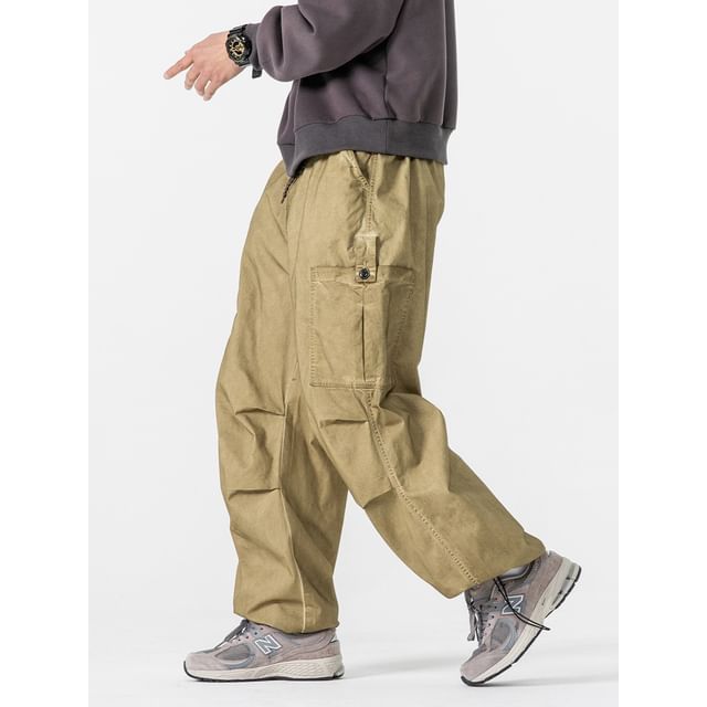 citybae-Drawstring Cargo Pants