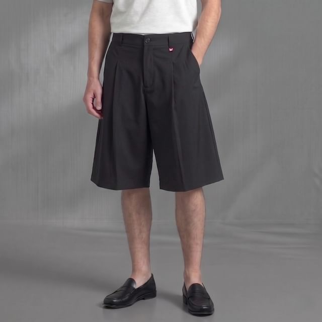 citybae-Lightweight Straight-Cut Loose Jorts