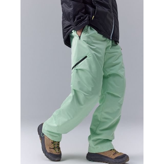 citybae-Mid Rise Plain Wide Leg Pants