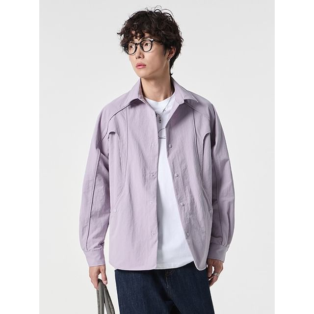 citybae-Oversized Techwear Shirt
