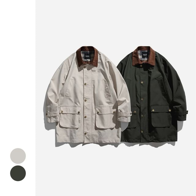 citybae-Two-Tone Hunter Jacket