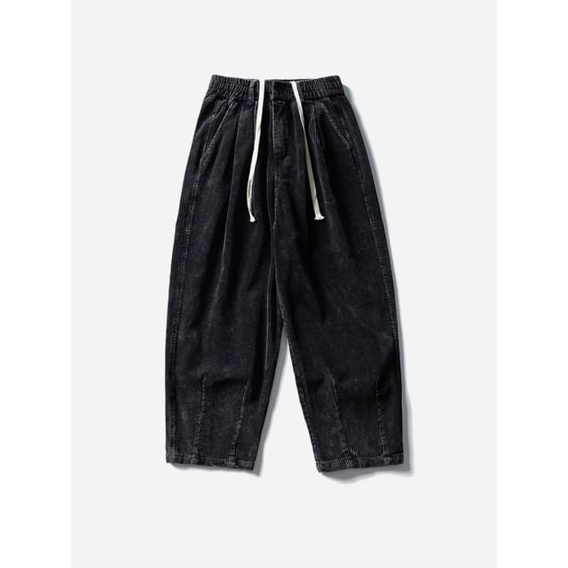 citybae-Washed Corduroy Tapered Pants