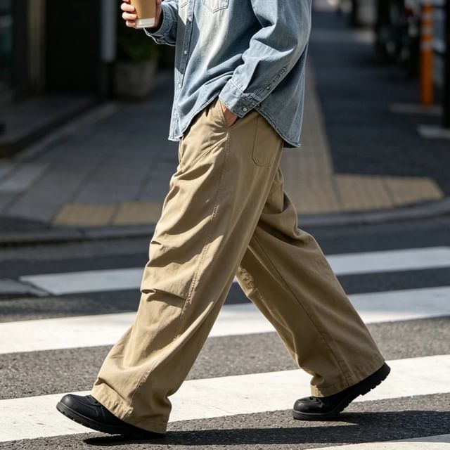 citybae-Wide-Leg Relaxed Pants