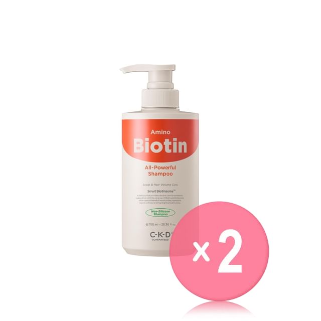 CKD-Guaranteed-Amino Biotin All-powerful Shampoo 2pcs Bundle Set