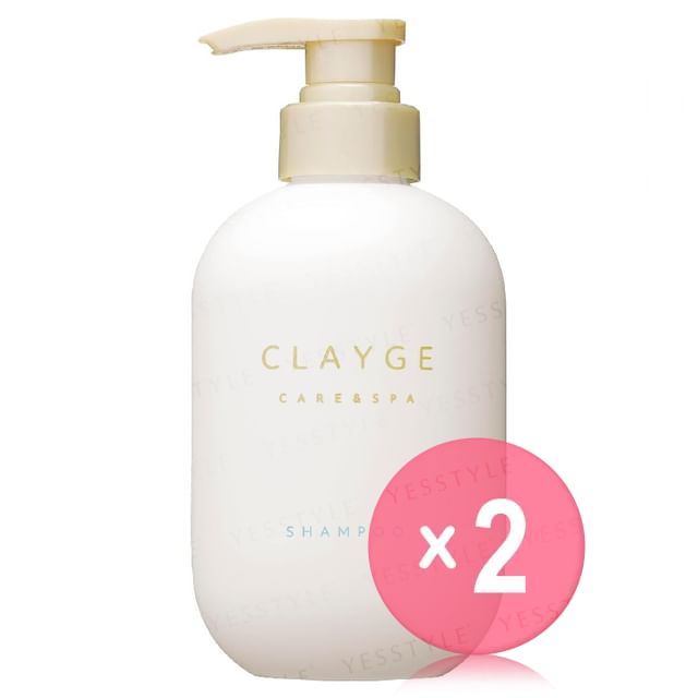 CLAYGE-Care Spa Clay SR Smooth Shampoo 2pcs Bundle Set