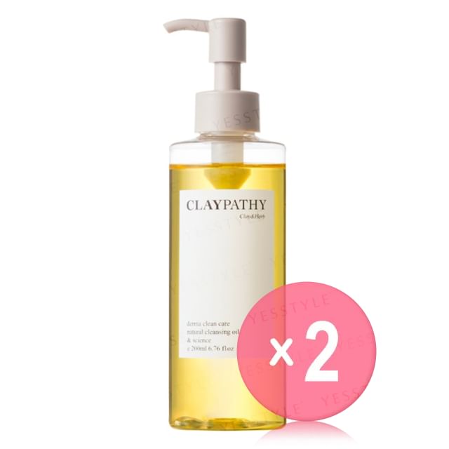 CLAYPATHY-Derma Clean Care Natural Cleansing Oil Science 2pcs Bundle Set