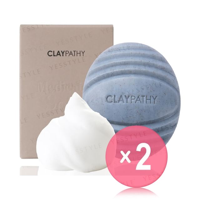 CLAYPATHY-Medicated Deodorant Soap 2pcs Bundle Set