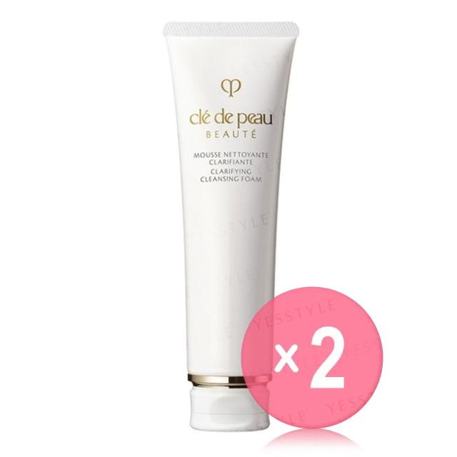 Cle de Peau Beaute-Clarifying Cleansing Foam N 2pcs Bundle Set