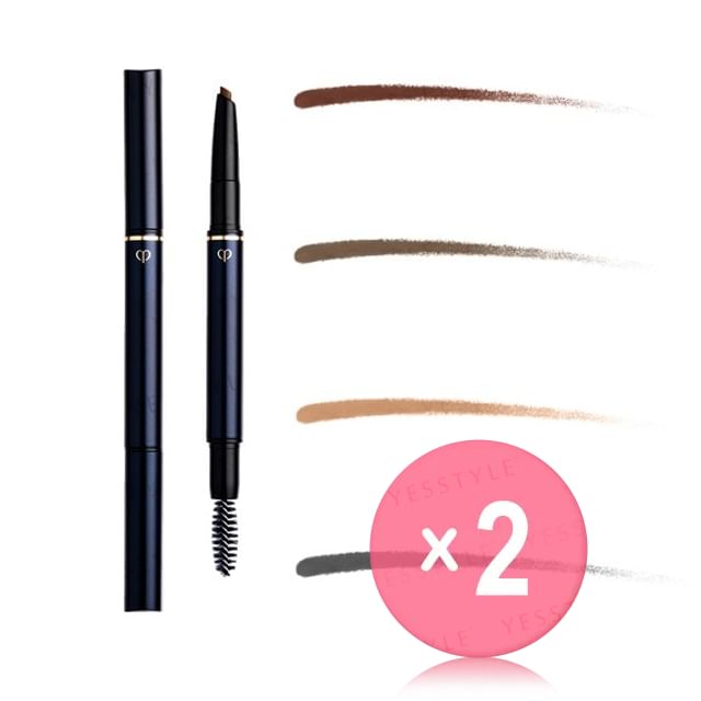 Cle de Peau Beaute-Eyebrow Pencil Cartridge 2pcs Bundle Set
