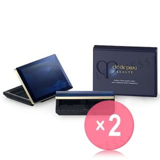Cle de Peau Beaute-Radiant Powder Foundation Case 2pcs Bundle Set