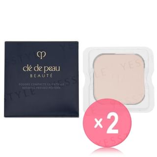 Cle de Peau Beaute-Refining Pressd Powder N 2pcs Bundle Set