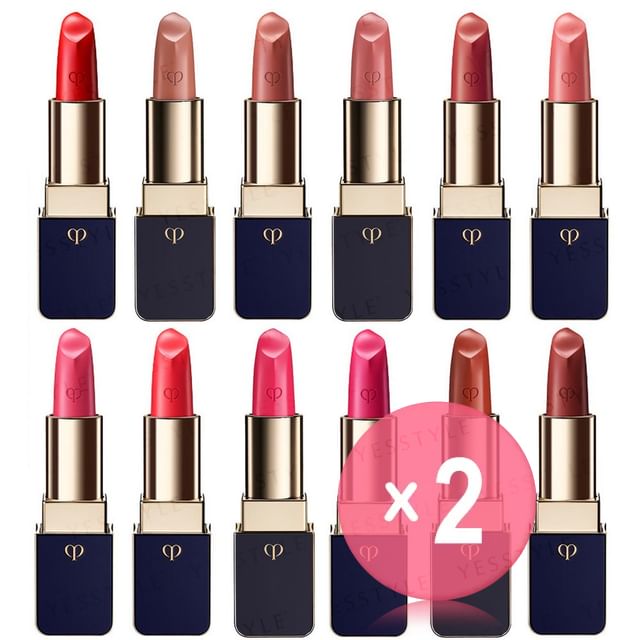 Cle de Peau Beaute-Rouge A Levres Mat Lip Stick 2pcs Bundle Set