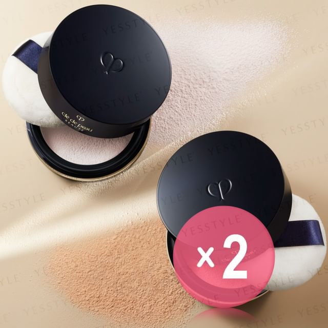 Cle de Peau Beaute-Translucent Loose Powder 2pcs Bundle Set