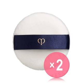 Cle de Peau Beaute-Translucent Loose Powder Puff 2pcs Bundle Set