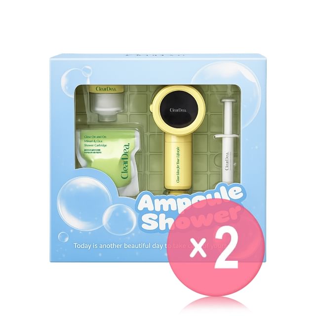 ClearDea-Glow On And On Ampoule Shower Set 2pcs Bundle Set