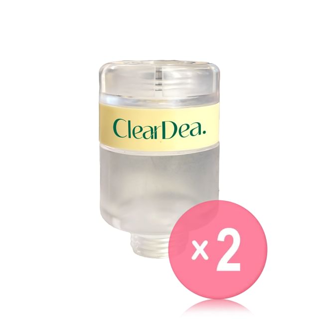 ClearDea-Glow On And On 蓮蓬頭專用過濾器盒 2件裝