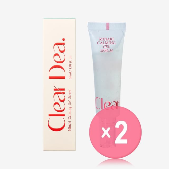 ClearDea-Minari Calming Gel Serum 2pcs Bundle Set