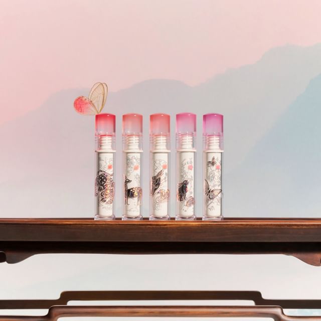CLIO-Crystal Glam Tint Korean Royal Heritage Edition - Encre à lèvres glossy - 5 teintes