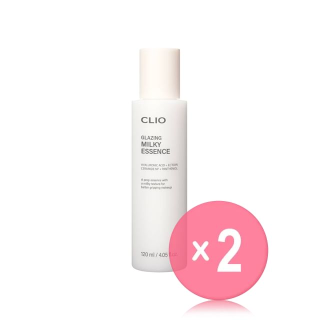 CLIO-Glazing Milky Essence 2pcs Bundle Set