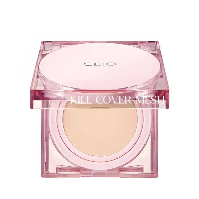 CLIO-Zestaw podkładu prasowanego Kill Cover Mesh Glow 3 kolory