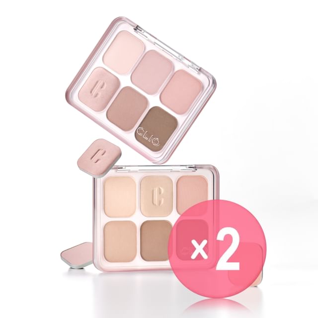 CLIO-Muse Master Palette - 2 Types 2pcs Bundle Set