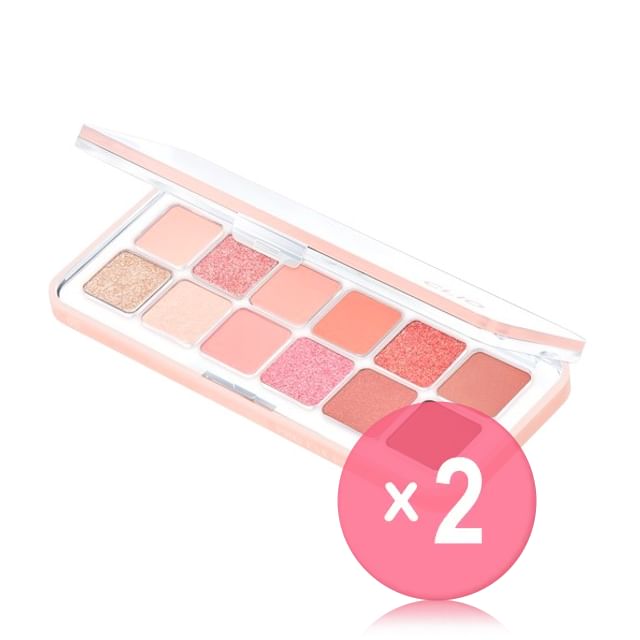 CLIO-Pro Eye Palette Air K-Market Edition - 2 Types 2pcs Bundle Set