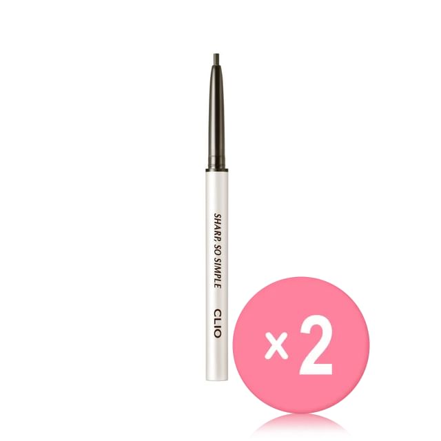 CLIO-Sharp So Simple Waterproof Pencil Liner - 11 Colors 2pcs Bundle Set