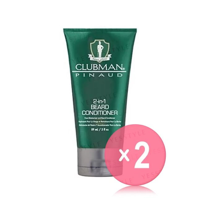 Clubman-2 in 1 Beard Conditioner 2pcs Bundle Set