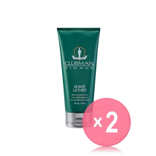 Clubman-Shave Lather 2pcs Bundle Set