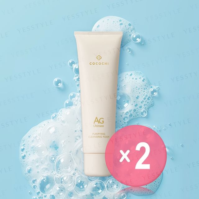 COCOCHI-AG Purifying Cleansing Foam 2pcs Bundle Set