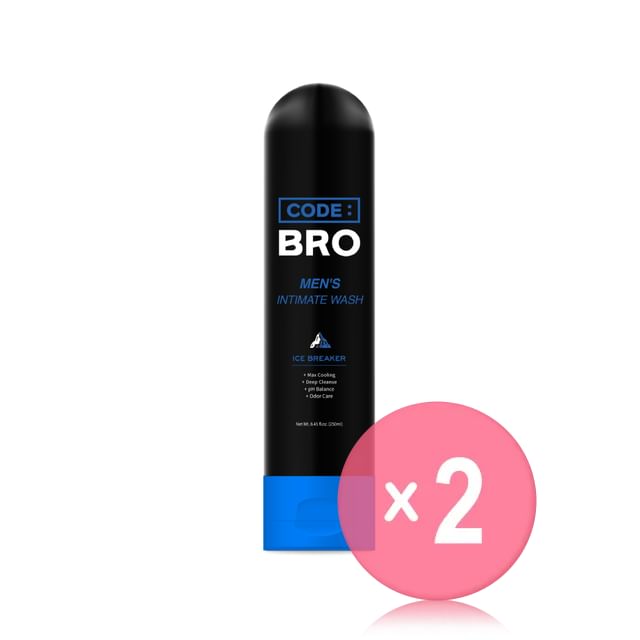 Code Bro-Mens Intimate Wash Ice Breaker 2pcs Bundle Set